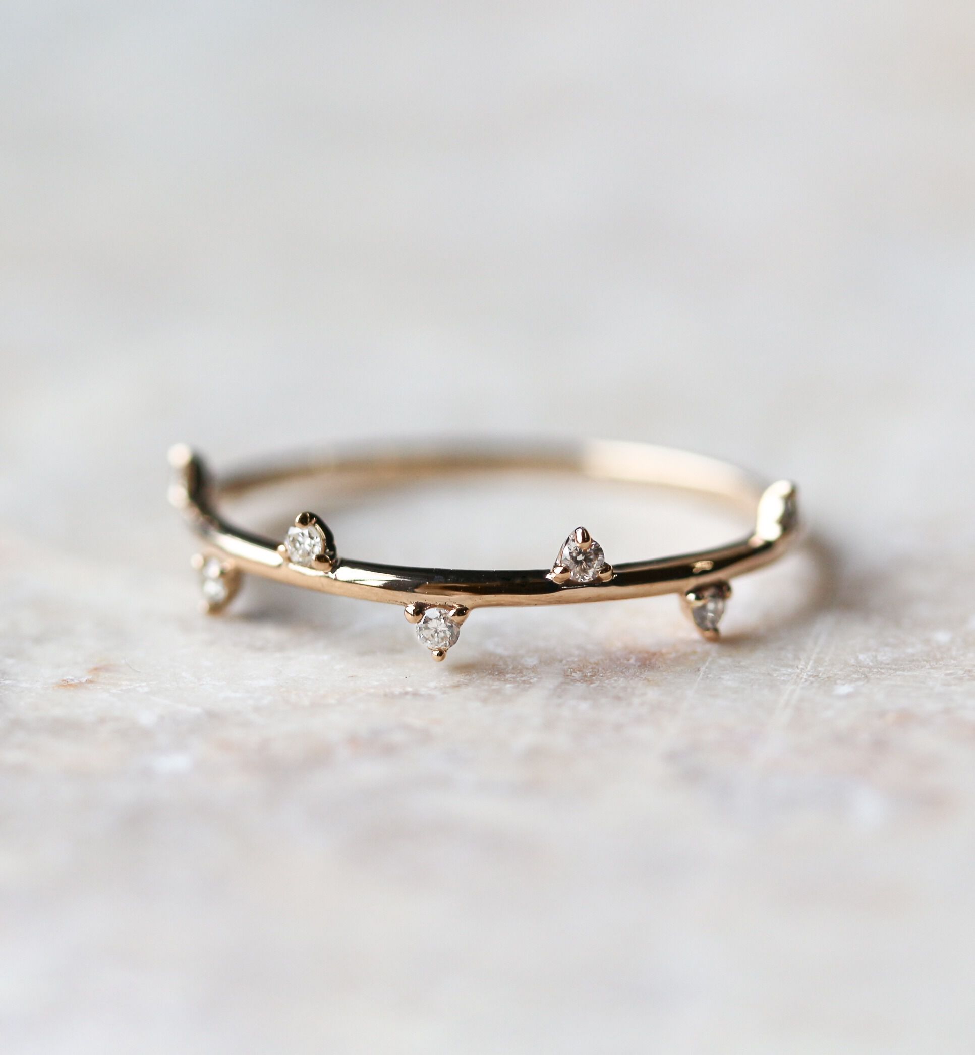  「ダイヤモンド リング | K10YG」|リング|K10 イエローゴールド