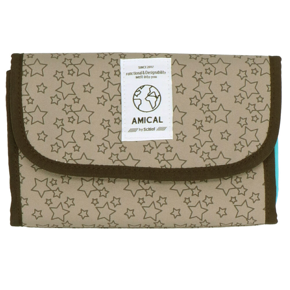 BACKYARD FAMILY「マルチケース 母子手帳 通販 母子手帳ケース おしゃれ かわいい シンプル 通帳ケース」|マタニティ・ママグッズ|ブラウン1