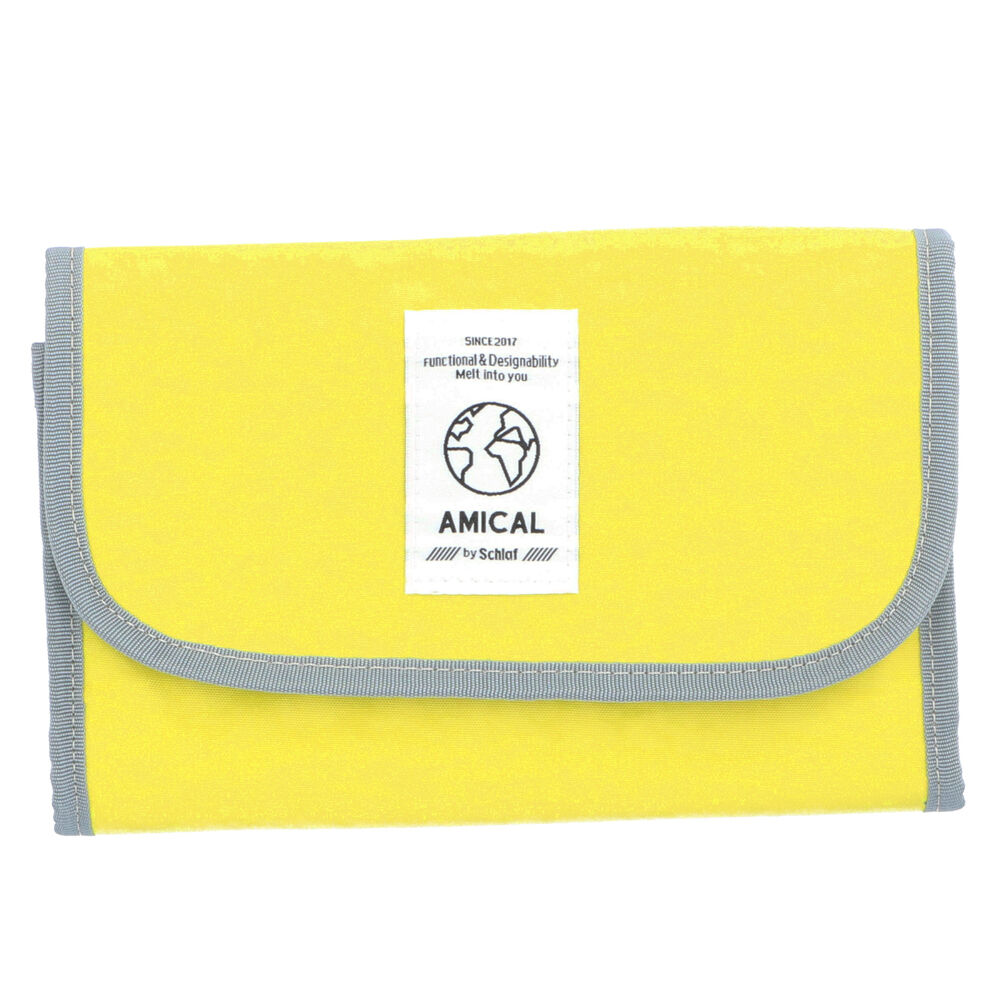 BACKYARD FAMILY「マルチケース 母子手帳 通販 母子手帳ケース おしゃれ かわいい シンプル 通帳ケース」|マタニティ・ママグッズ|イエロー1