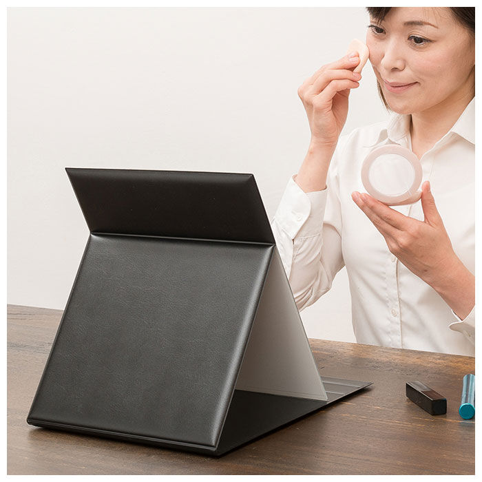 BACKYARD FAMILY「ナピュアミラー 3l 通販 卓上ミラー スタンドミラー ミラー 卓上 折立鏡 コンパクトミラー」|ミラー|