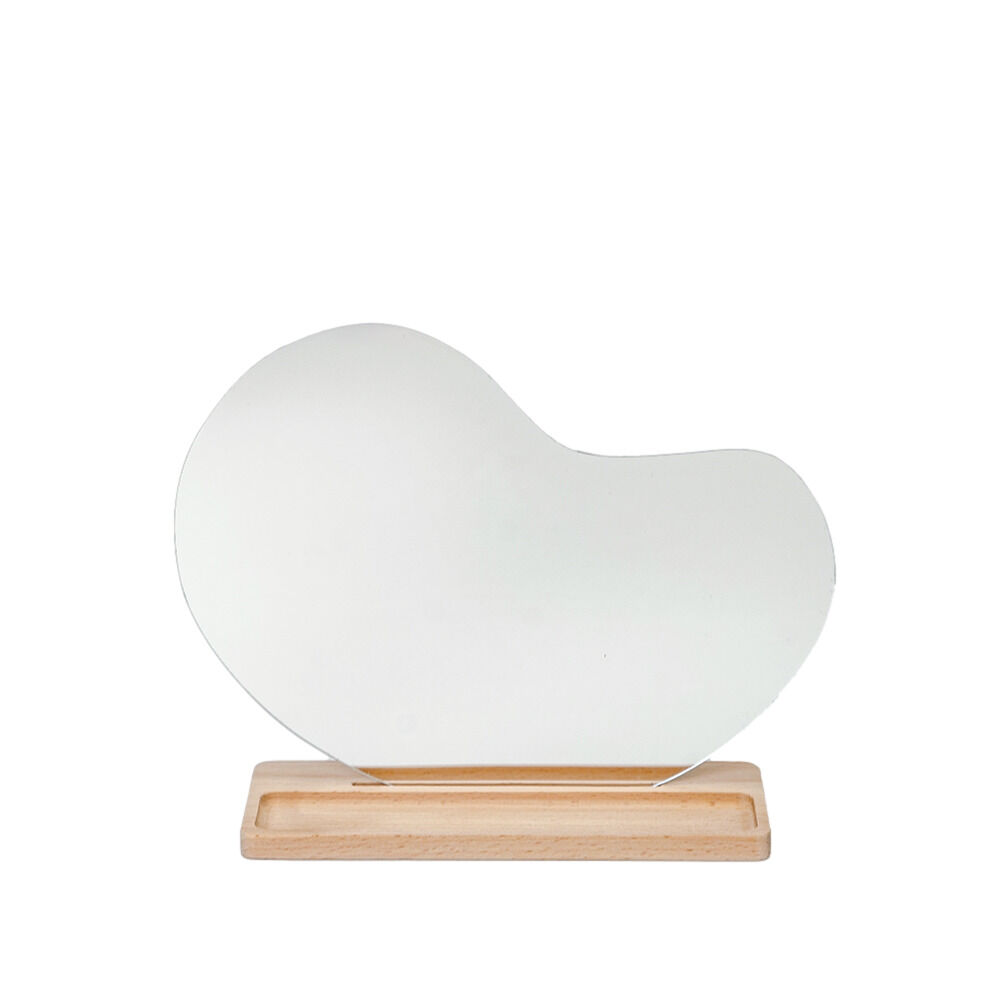 BACKYARD FAMILY「卓上ミラー おしゃれ 通販 鏡 かがみ ミラー かわいい ウェーブミラー 台座付き トレイ」|ミラー|その他2