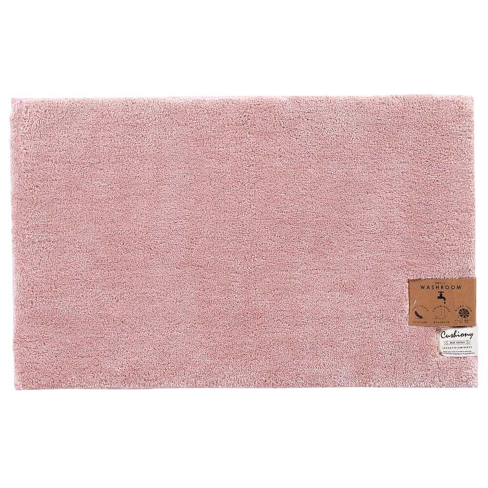 BACKYARD FAMILY「クッショニー バスマット 通販 50x80cm 洗面マット クッショニー2 洗面所マット マット」|その他|ピンク1