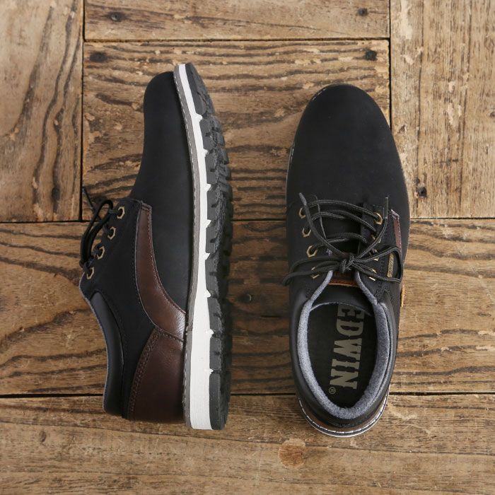 BACKYARD FAMILY「EDWIN メンズ スニーカー 7980 通販 エドウィン 靴 くつ 軽量 軽い 防水」|スリッポン|