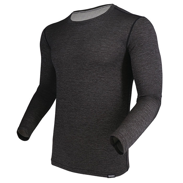 BACKYARD FAMILY「インナー 長袖 シャツ 夏 通販 ドライシャツ 肌着 下着 クルーネックシャツ 冷感 クール」|Tシャツ・カットソー|