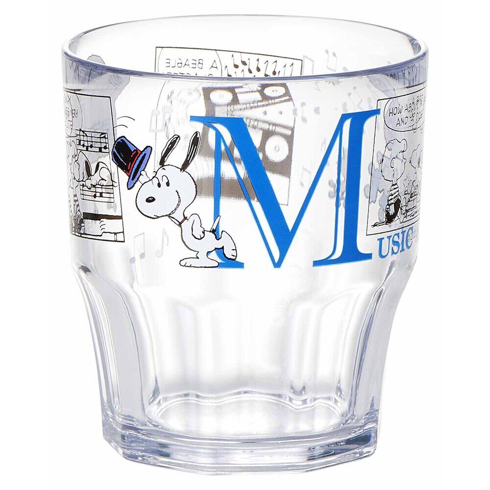 BACKYARD FAMILY「スヌーピー コップ 通販 プラコップ クリアプラカップ タンブラー 300ml カップ ピーナッツ」|食器・キッチングッズ|ブルー1