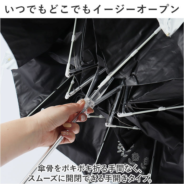 BACKYARD FAMILY「折りたたみ傘 レディース 通販 折り畳み傘 50cm 晴雨兼用 かさ カサ 雨傘 日傘 晴雨兼用傘」|傘|