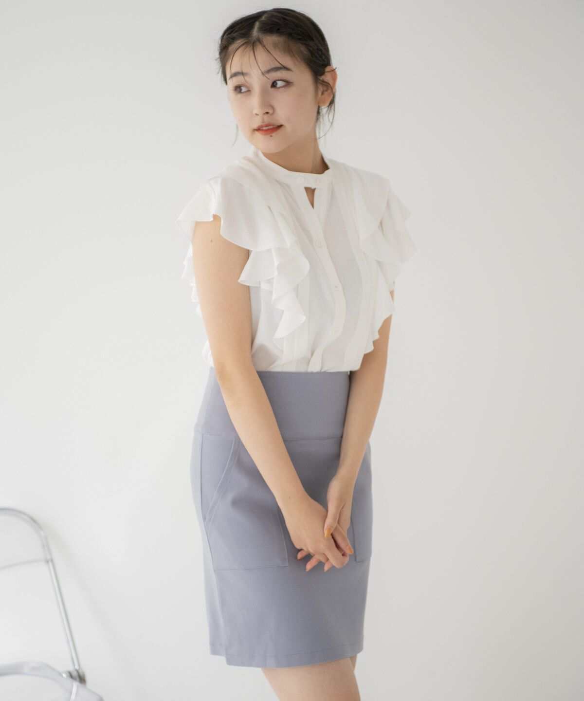 REDYAZEL「ストレッチタイトミニスカート」|タイト|