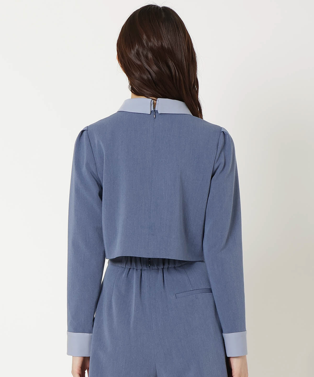 REDYAZEL「配色襟トップス」|シャツ・ブラウス|