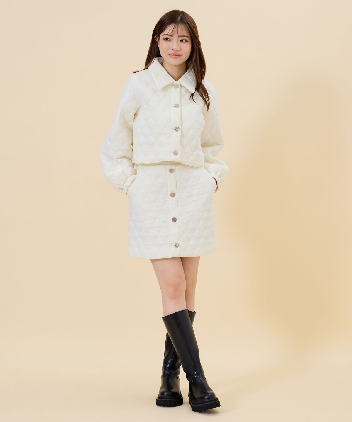 REDYAZEL「2wayキルティングブルゾン」|ブルゾン・スタジャン|