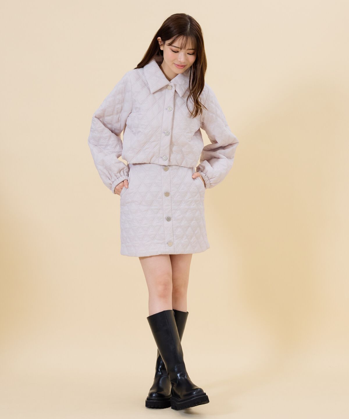 REDYAZEL「2wayキルティングブルゾン」|ブルゾン・スタジャン|