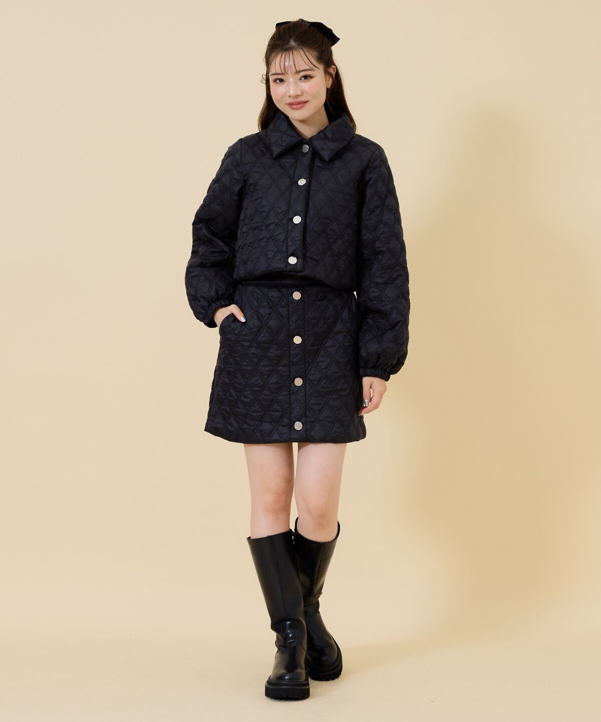 REDYAZEL「2wayキルティングブルゾン」|ブルゾン・スタジャン|