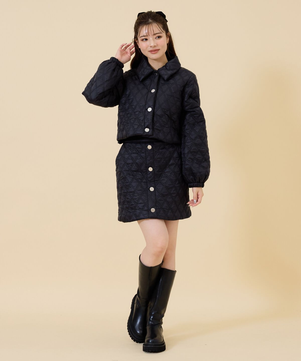 REDYAZEL「2wayキルティングブルゾン」|ブルゾン・スタジャン|