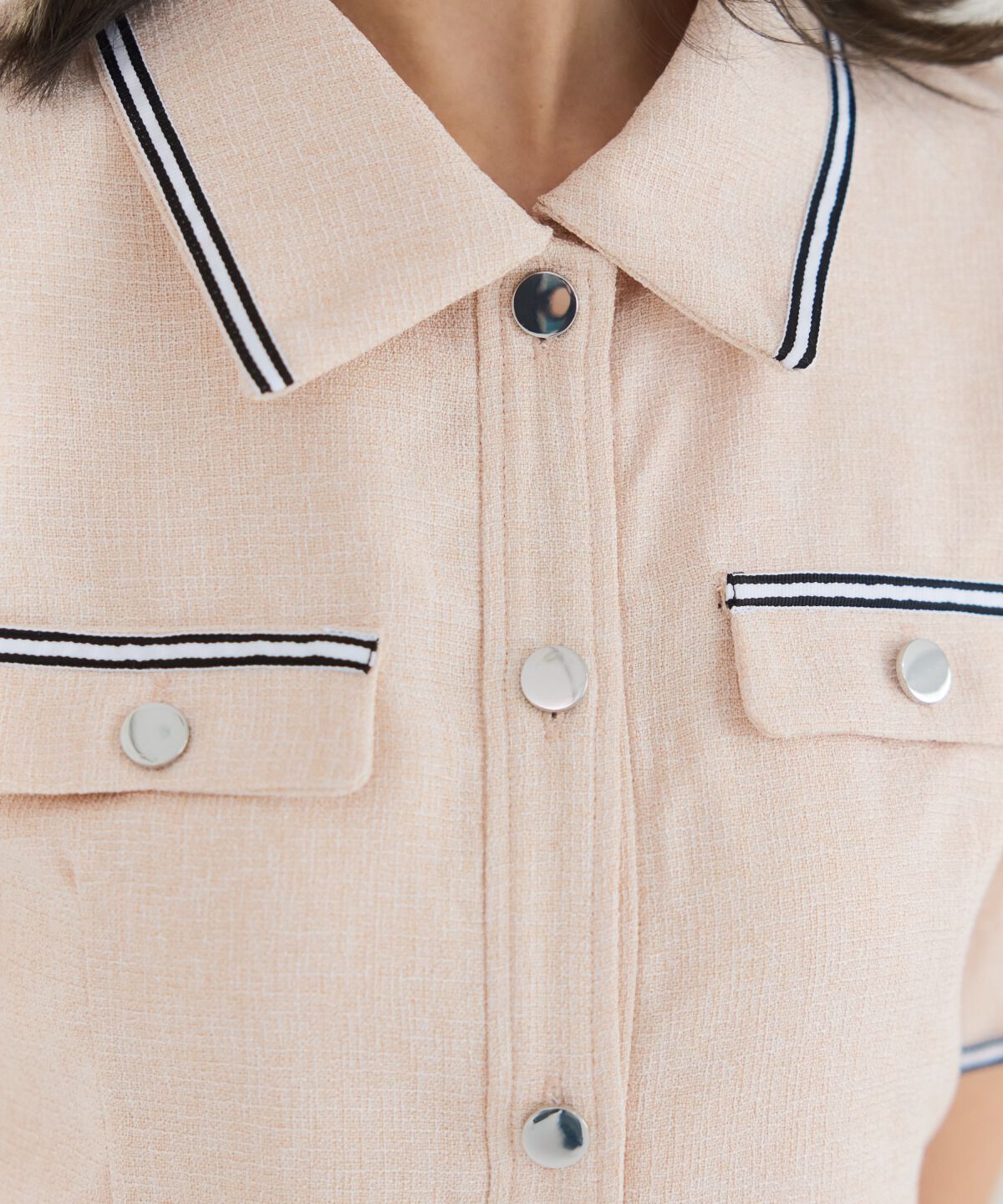 REDYAZEL「サマーツイードカジュアルセットアップ」|ワンピース|