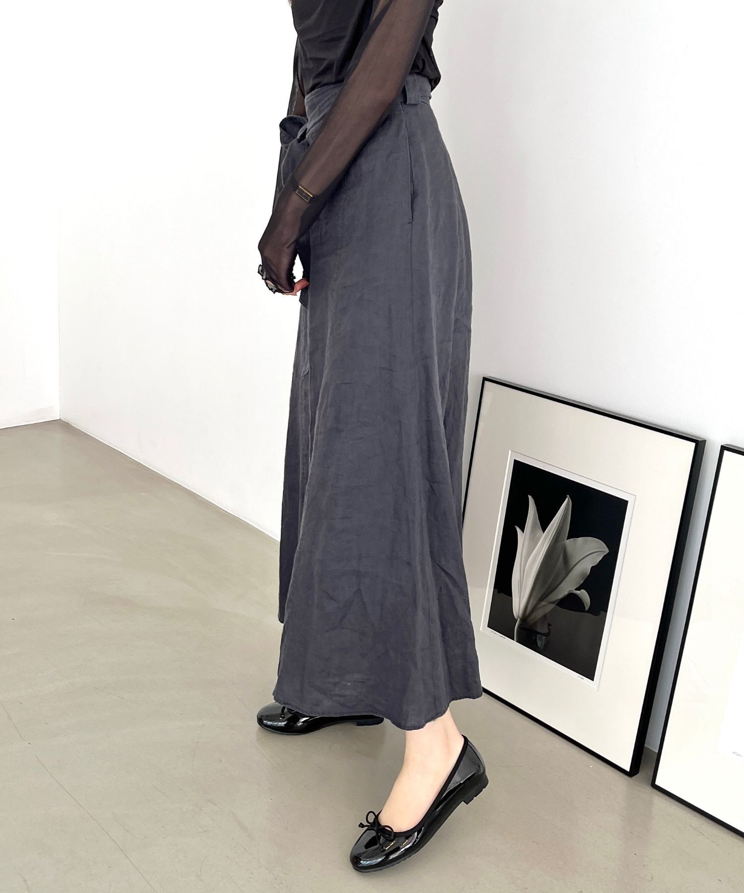 ORiental TRaffic「【防水】フラットヒールバレエレインパンプス/R-1015 レインシューズ レインパンプス 人気 トレンド」|パンプス|