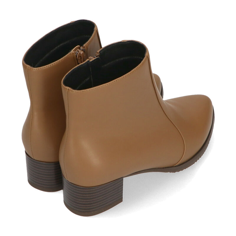 WA Oriental TRaffic「ポインテッドトゥ切替ヒールブーツ/22405」|ショートブーツ|