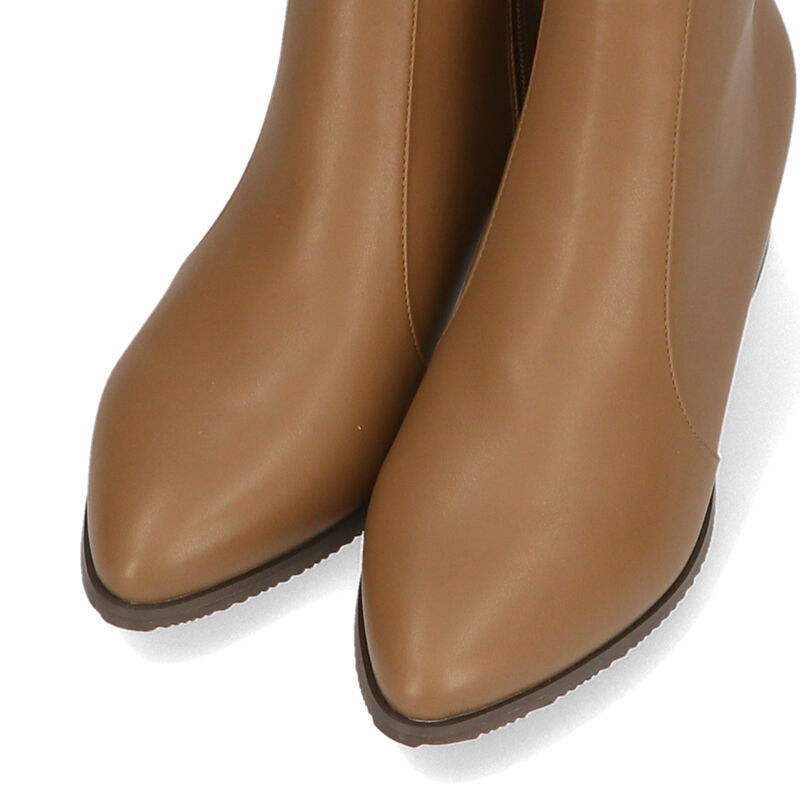 WA Oriental TRaffic「ポインテッドトゥ切替ヒールブーツ/22405」|ショートブーツ|