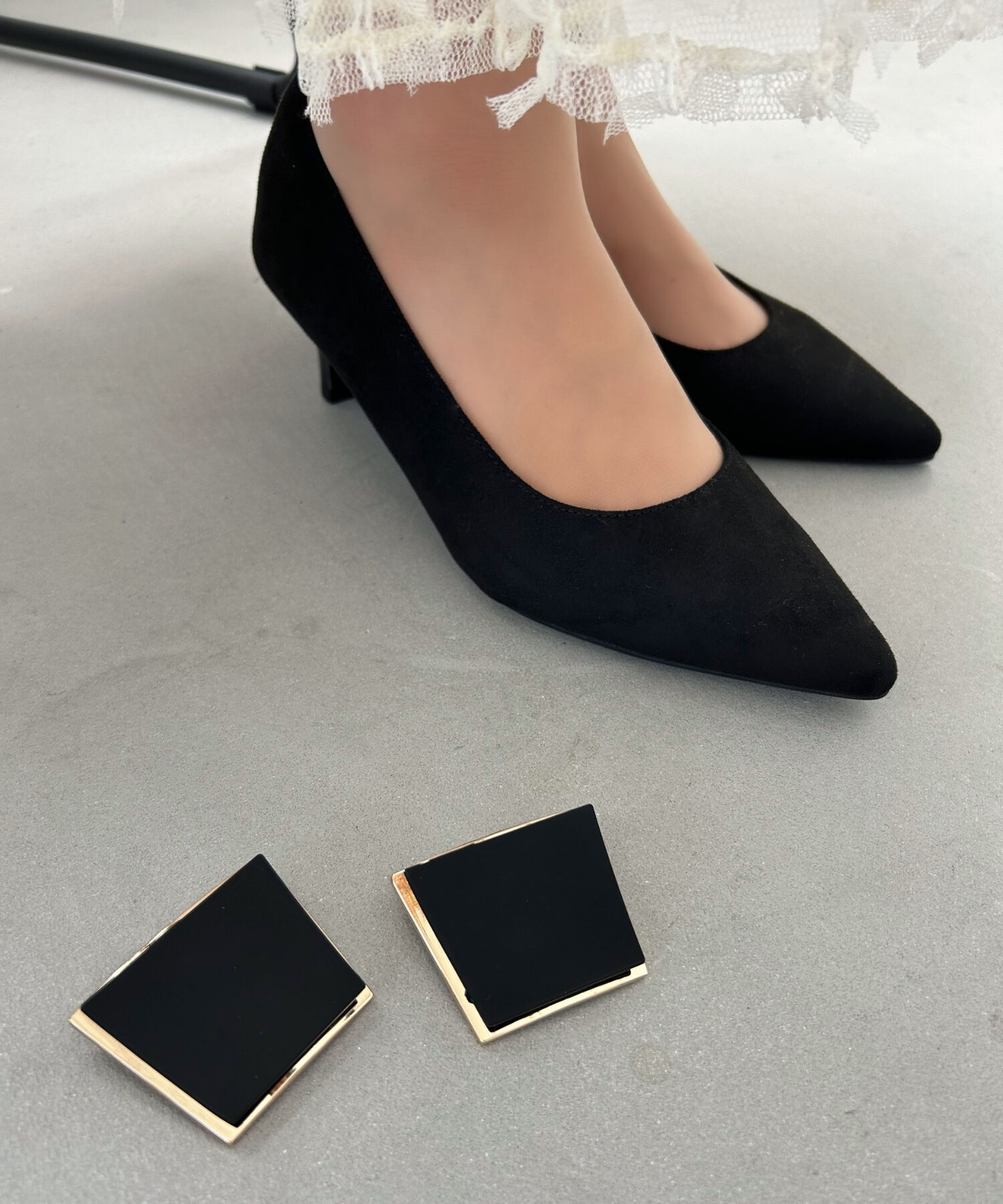 WA Oriental TRaffic「2wayスクエアモチーフヒールパンプス/42305」|パンプス|