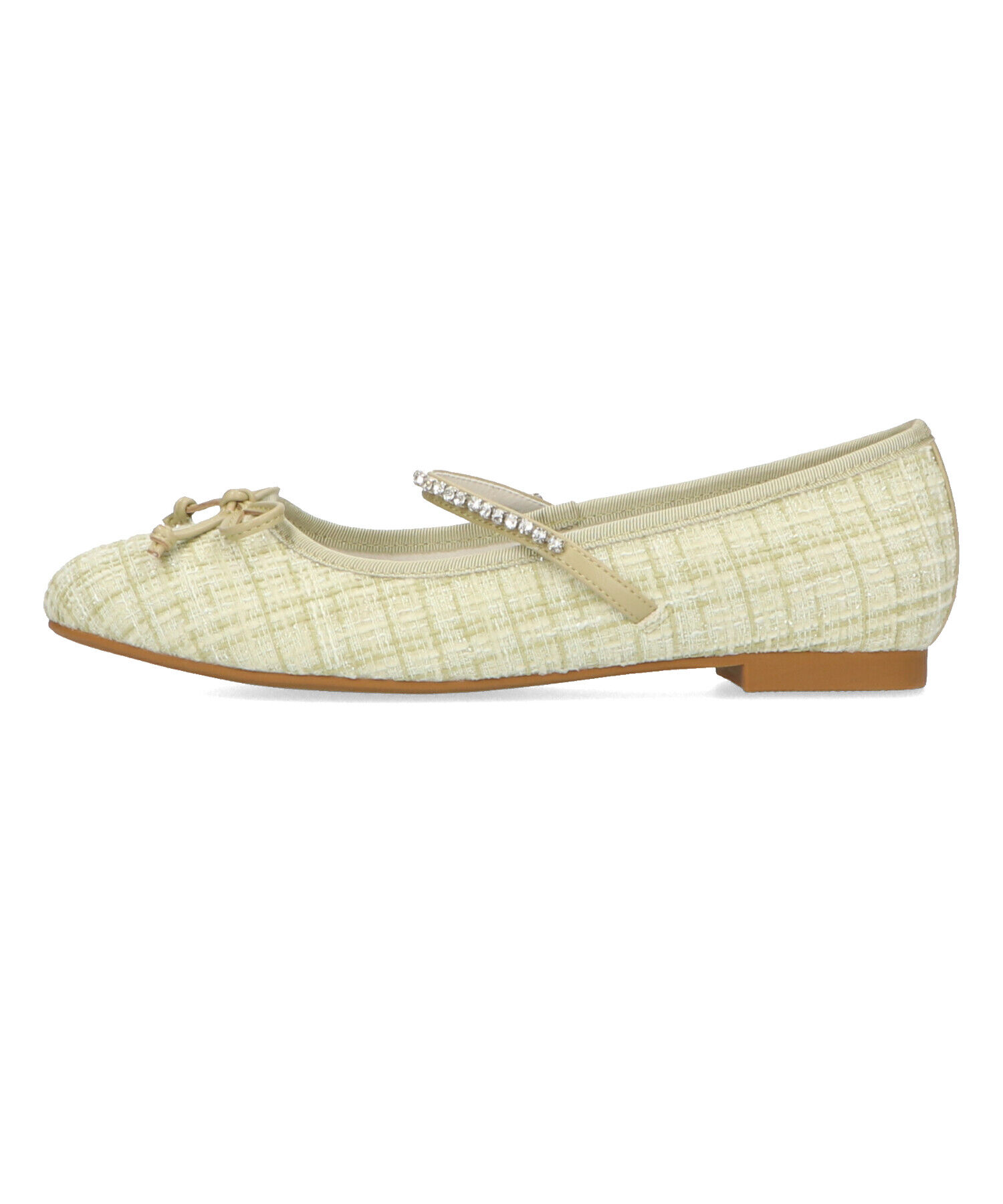 ORiental TRaffic「●2025春夏新作●ツイードバレエストラップパンプス/51106」|パンプス|