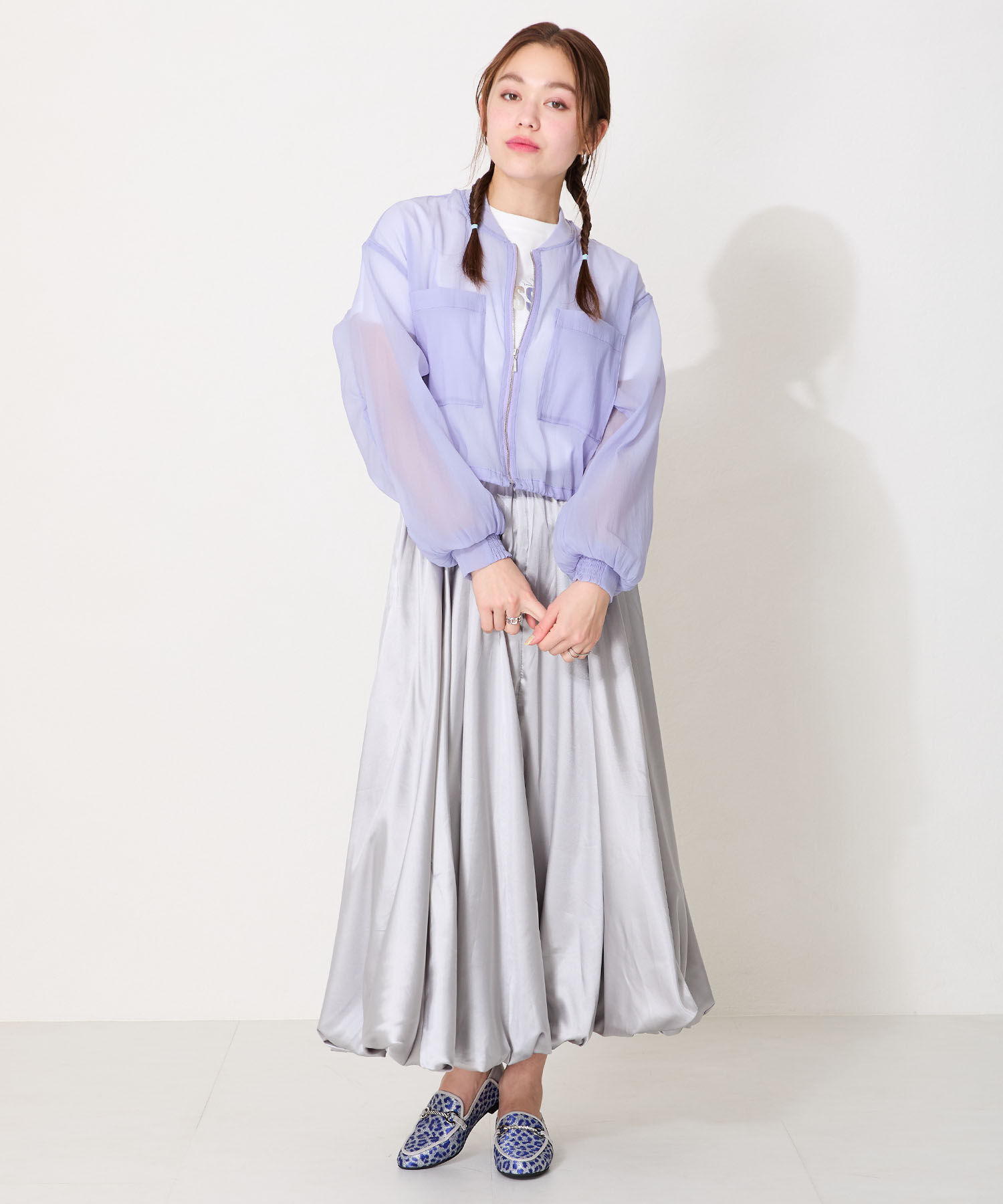 ORiental TRaffic「●2025春夏新作●ラウンドトゥビットバブーシュローファー/51108 ローファー」|ローファー|