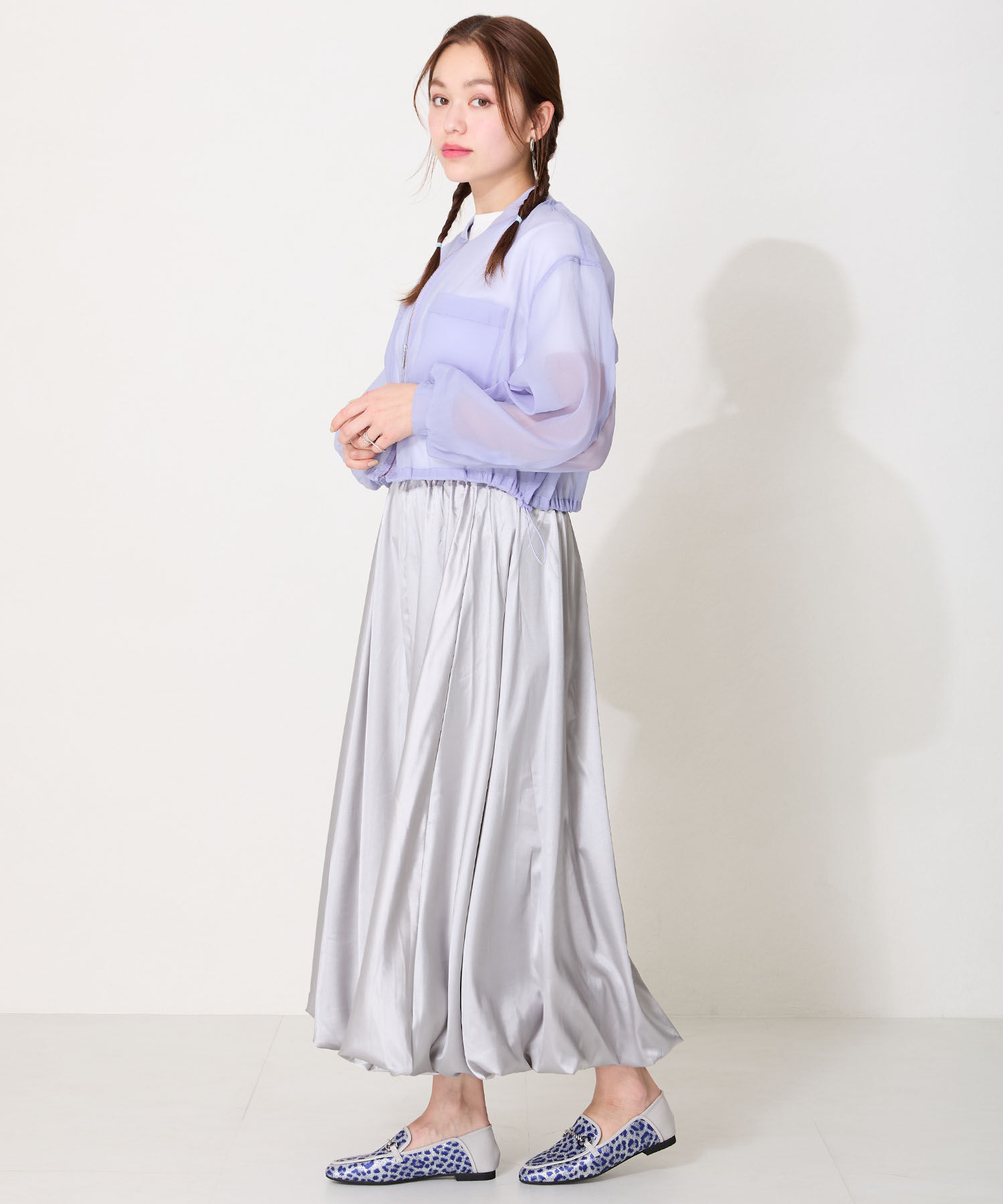 ORiental TRaffic「●2025春夏新作●ラウンドトゥビットバブーシュローファー/51108 ローファー」|ローファー|