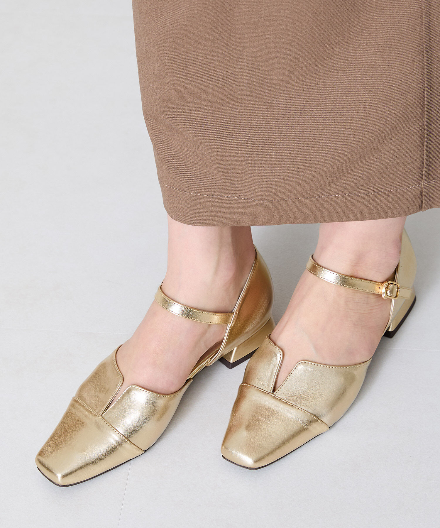 WA Oriental TRaffic「スリットセパレートパンプス/52110 ストラップパンプス」|パンプス|