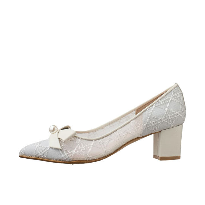 ダイアナ「≪パールコレクション≫ パンプス　G15108」|パンプス|シロ