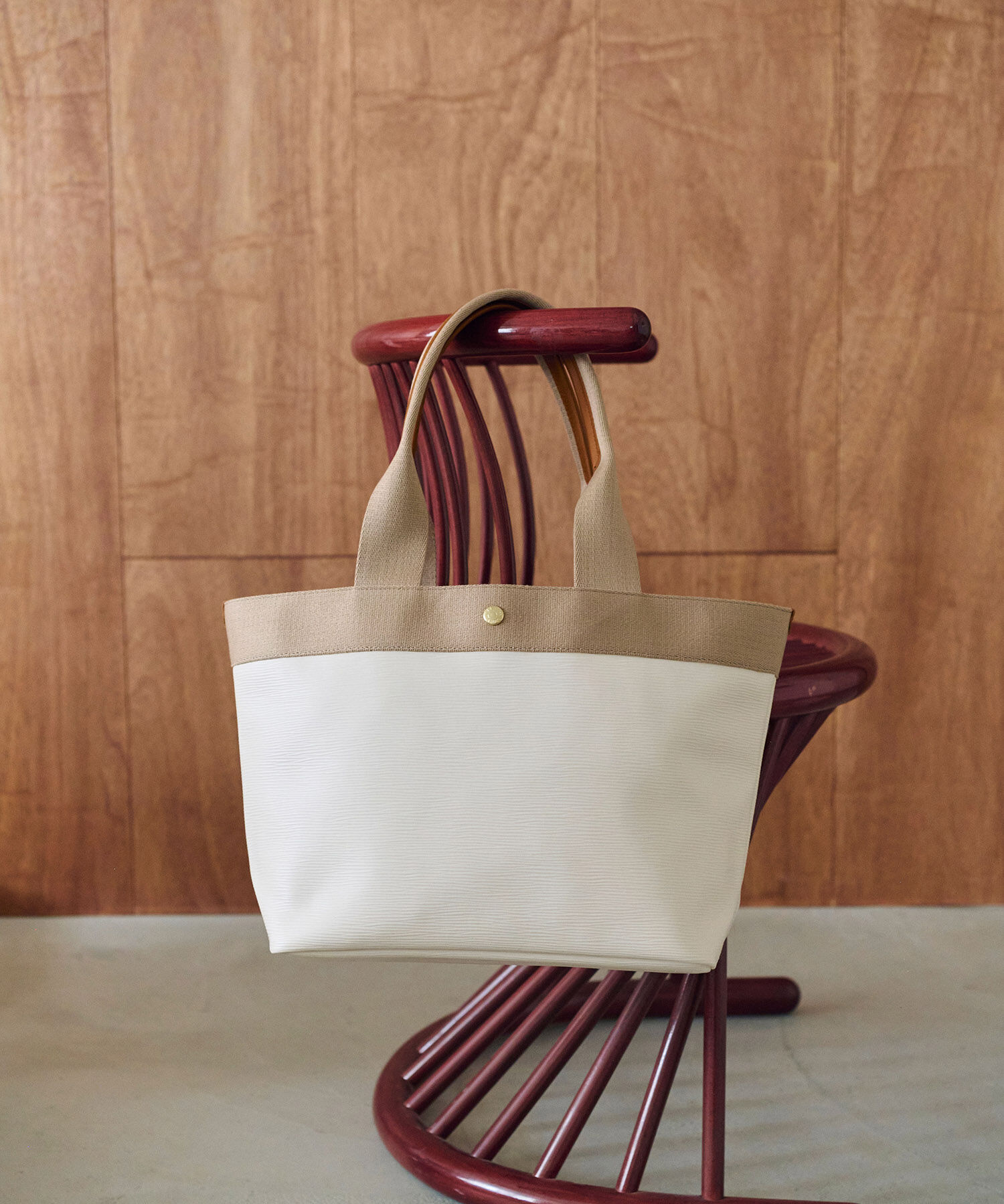 TOPKAPI BREATH「【Breath TOPKAPI】RIPPLE リプル ロング ハンドル A４ トートバッグ L」|トートバッグ|