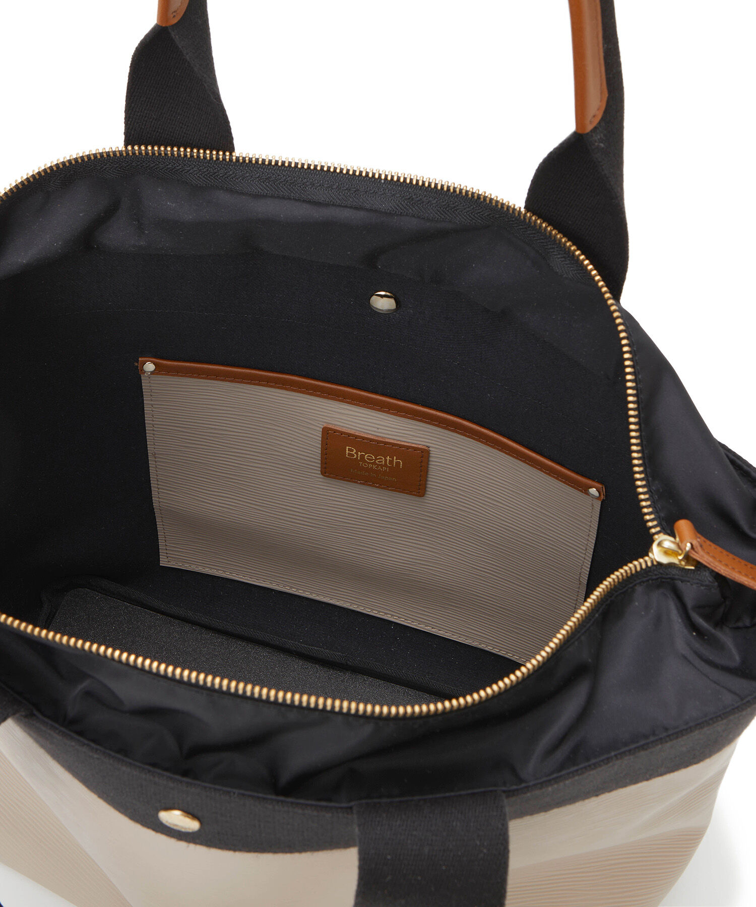 TOPKAPI BREATH「【Breath TOPKAPI】RIPPLE リプル ロング ハンドル A４ トートバッグ L」|トートバッグ|