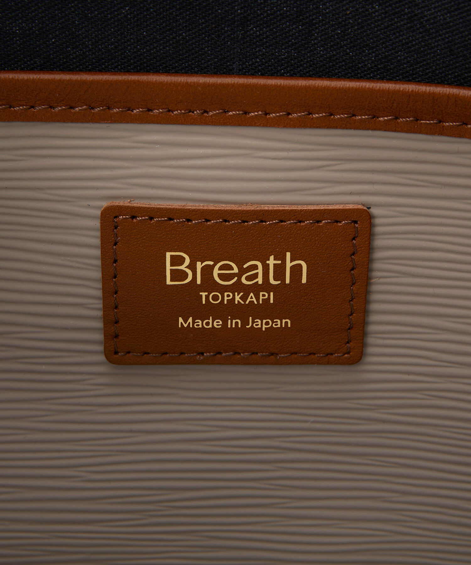 TOPKAPI BREATH「【Breath TOPKAPI】RIPPLE リプル ロング ハンドル A４ トートバッグ L」|トートバッグ|