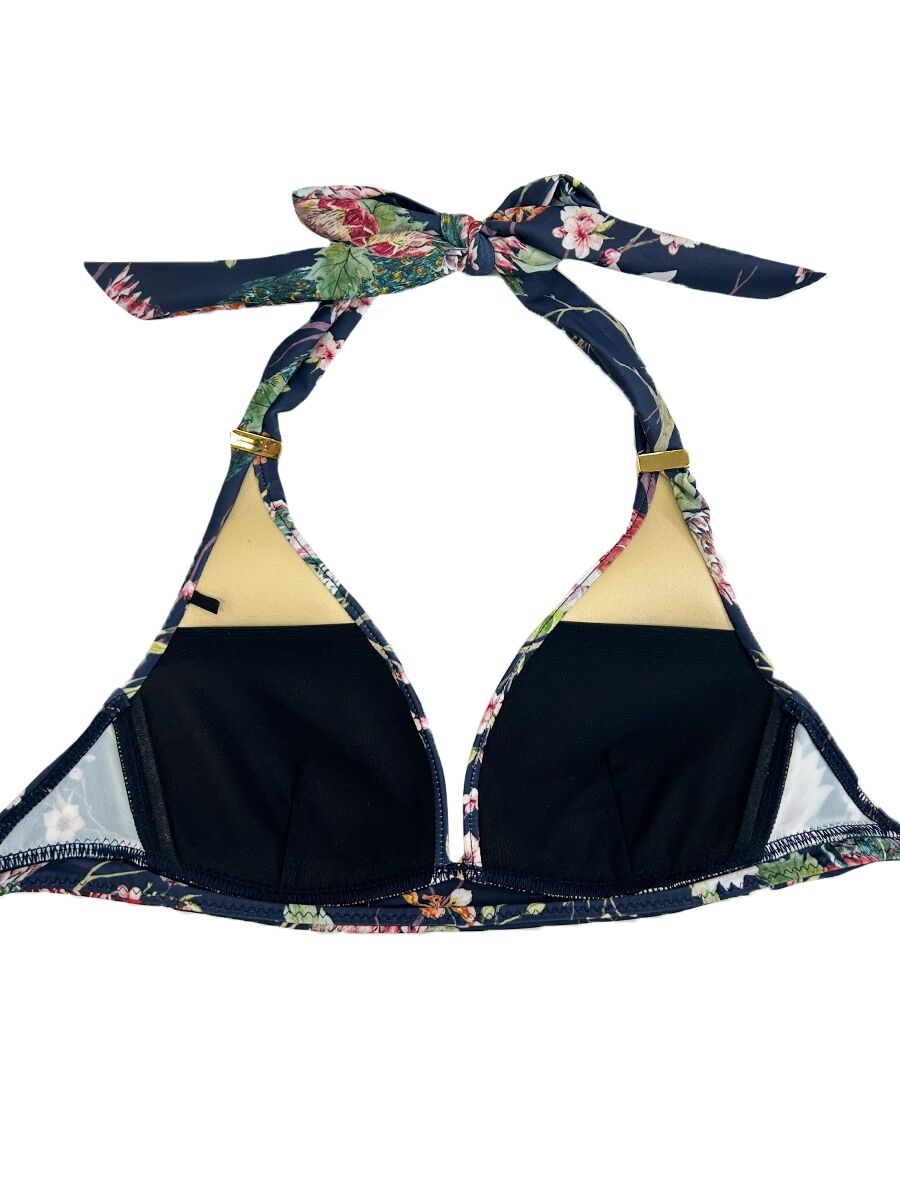 Riberce「【大人水着】ボタニカルサッシュホルターネックビキニ」|ビキニ|