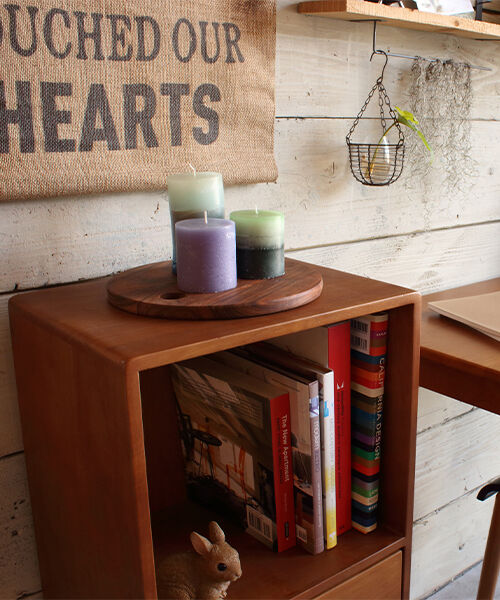  「北欧風家具　ココアチェスト」|トイレタリー・ランドリーグッズ|