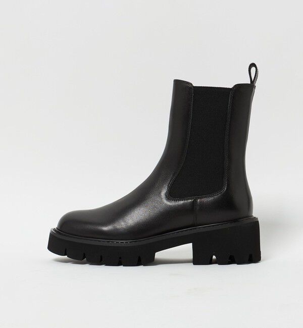 ODETTE E ODILE「チェルシー ショートブーツ55&uarr;」|ショートブーツ|BLACK