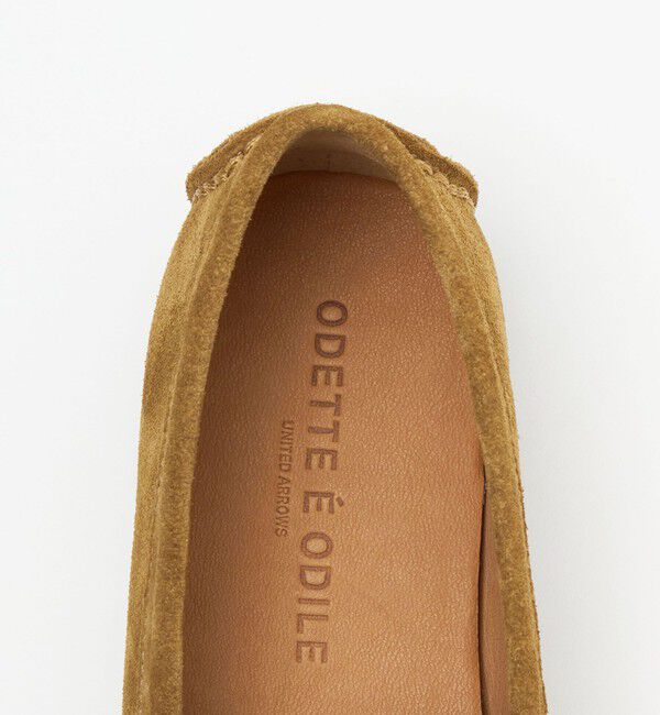 ODETTE E ODILE「ハンドソーンモカ フラット15&uarr;」|モカシン|