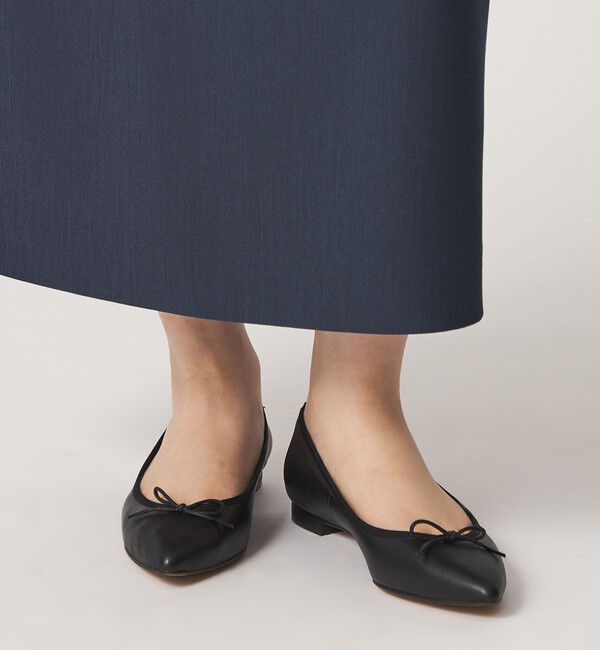 ODETTE E ODILE「【WEB限定】ポインテッドバレリーナ フラット15■&uarr;」|バレエシューズ|