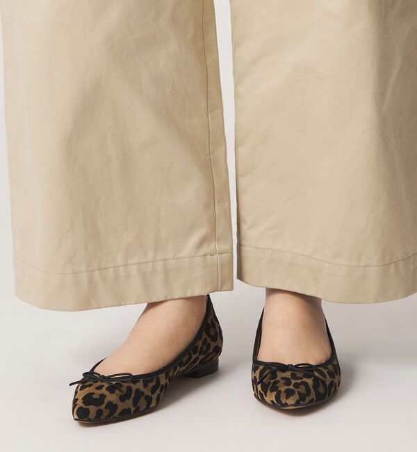 ODETTE E ODILE「【WEB限定】ポインテッドバレリーナ フラット15■&uarr;」|バレエシューズ|