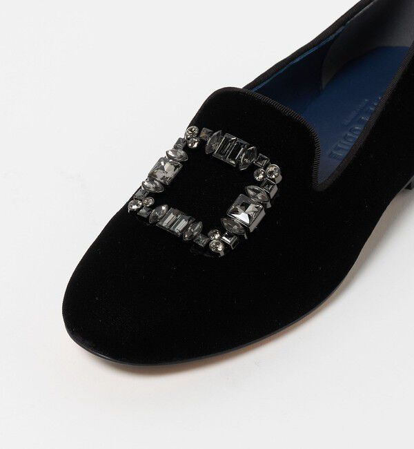 ODETTE E ODILE「ラウンドオペラビジュー フラット10&uarr;」|パンプス|