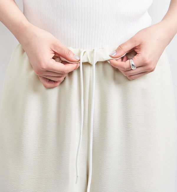 UNITED ARROWS「COMFY ストレート イージーパンツ WHITE -UVカット ウォッシャブル-」|その他|