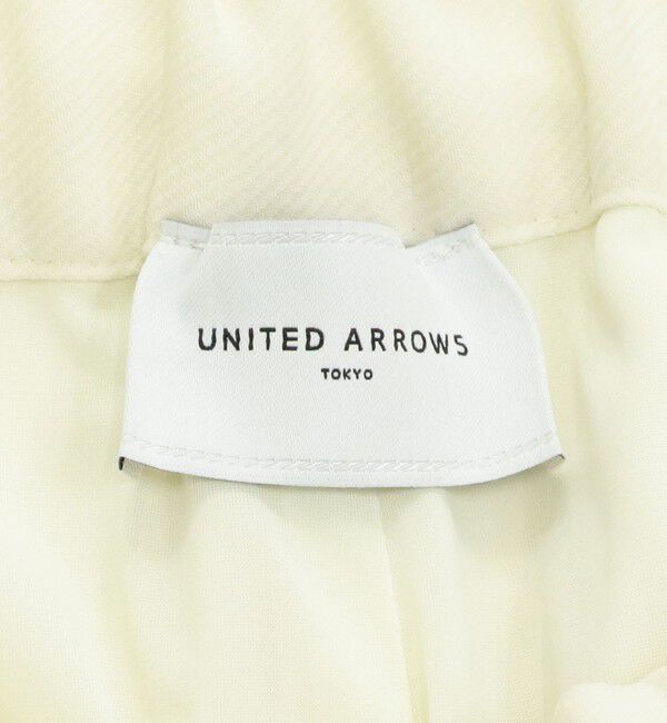 UNITED ARROWS「COMFY ストレート イージーパンツ WHITE -UVカット ウォッシャブル-」|その他|