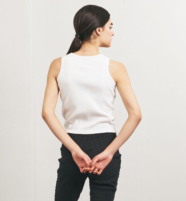 UNITED ARROWS「＜TO UNITED ARROWS＞C/PLA リブ タンク ブラトップ」|スポーツ|