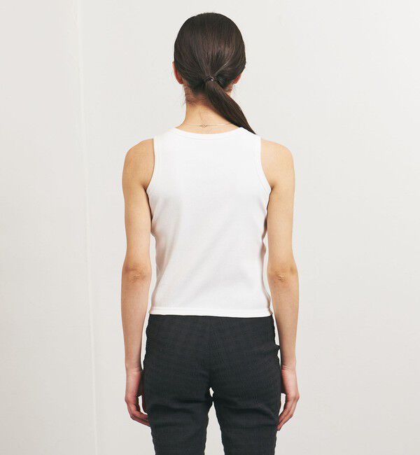 UNITED ARROWS「＜TO UNITED ARROWS＞C/PLA リブ タンク ブラトップ」|スポーツ|