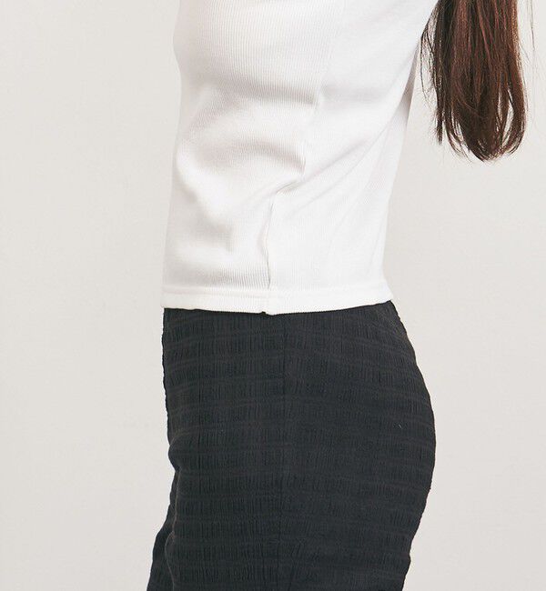 UNITED ARROWS「＜TO UNITED ARROWS＞C/PLA リブ タンク ブラトップ」|スポーツ|