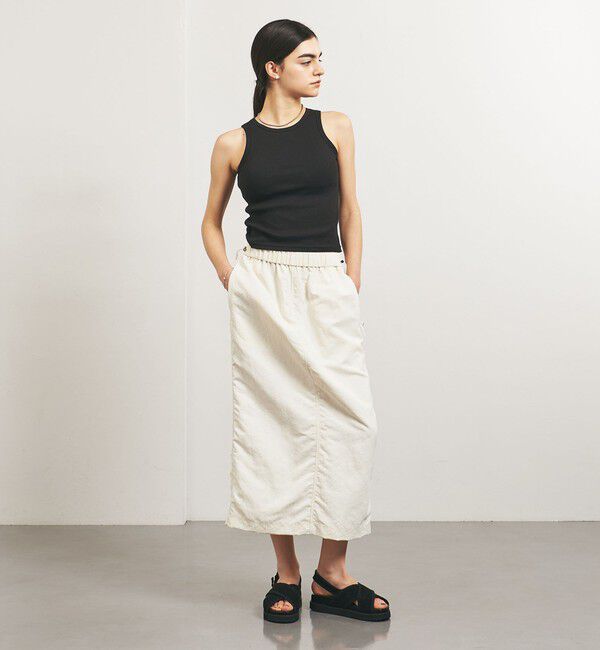 UNITED ARROWS「＜TO UNITED ARROWS＞C/PLA リブ タンク ブラトップ」|スポーツ|