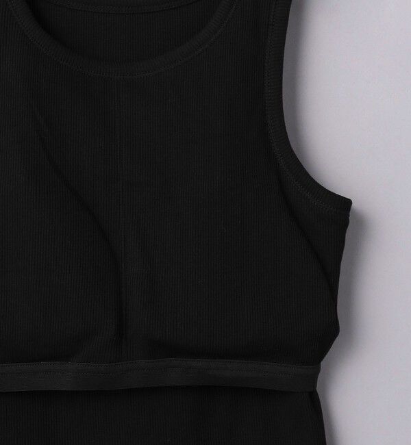 UNITED ARROWS「＜TO UNITED ARROWS＞C/PLA リブ タンク ブラトップ」|スポーツ|