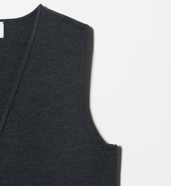 UNITED ARROWS「ミラノリブ チュニック ベスト」|ベスト・ジレ|