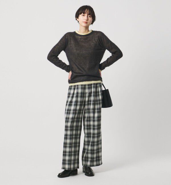 UNITED ARROWS「２タック ワイド パンツ」|チノ|