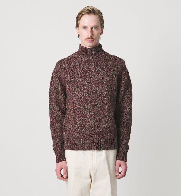 UNITED ARROWS「＜SOVEREIGN＞ ウール カシミヤ ムリネ ハイネック ニット」|ニット・セーター|