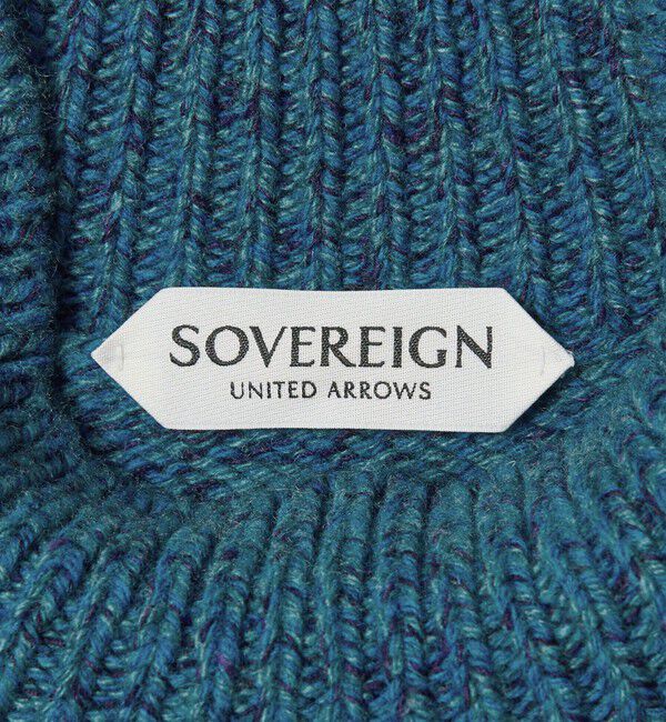 UNITED ARROWS「＜SOVEREIGN＞ ウール カシミヤ ムリネ ハイネック ニット」|ニット・セーター|