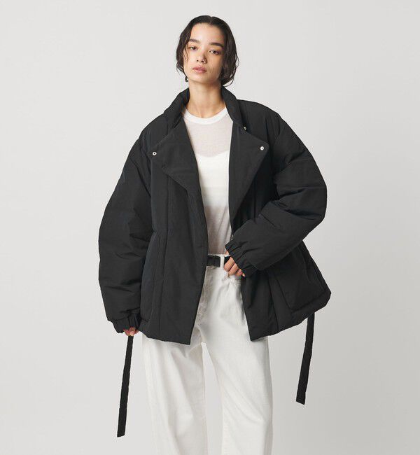 AEWEN MATOPH「＜AEWEN MATOPH＞ベルテッド ダウンコート」|ダウン|BLACK