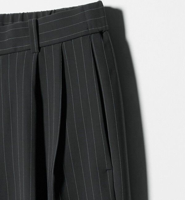 UNITED ARROWS「2タック ワイド ストレートパンツ ‐ウォッシャブル‐」|スラックス|