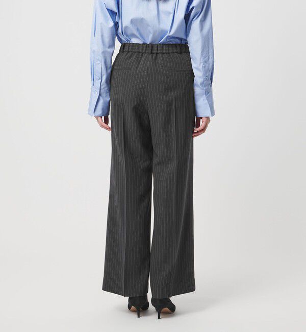 UNITED ARROWS「2タック ワイド ストレートパンツ ‐ウォッシャブル‐」|スラックス|